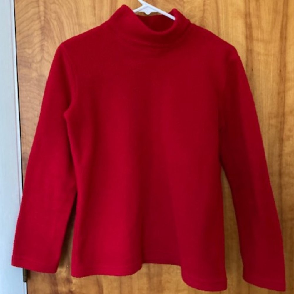 Red Fleece Turtleneck Winter Jacket (Everything is $3 sale)